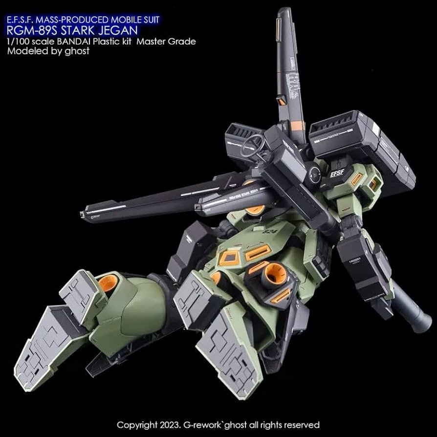 MG RGM-89S スタークジェガン プラモデル新品 Amazon.co.jp: BANDAI SPIRITS 1/100 MG RGM-89S スターク